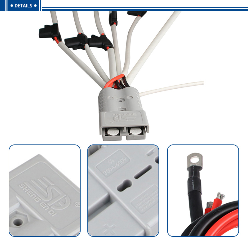 Battery connector wiring 